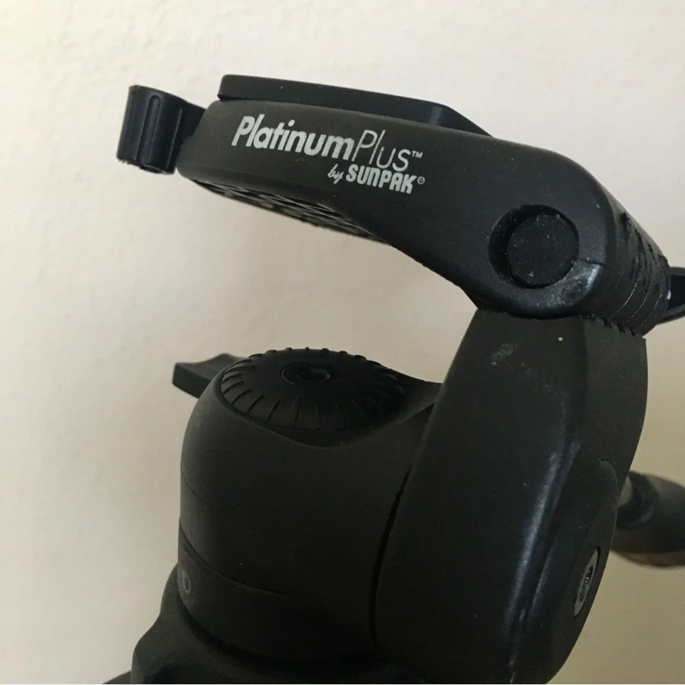 Sunpak 6600DX Platinum Plus Heavy Duty Digital Camera Video Tripod